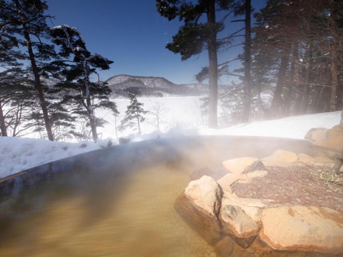 Urabandai Lake Resort Geihinkan Nekoma Rikyu Kitashiobara Esterno foto