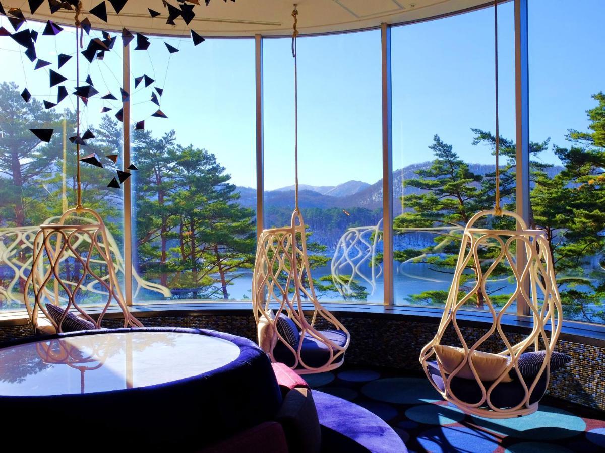 Urabandai Lake Resort Geihinkan Nekoma Rikyu Kitashiobara Esterno foto