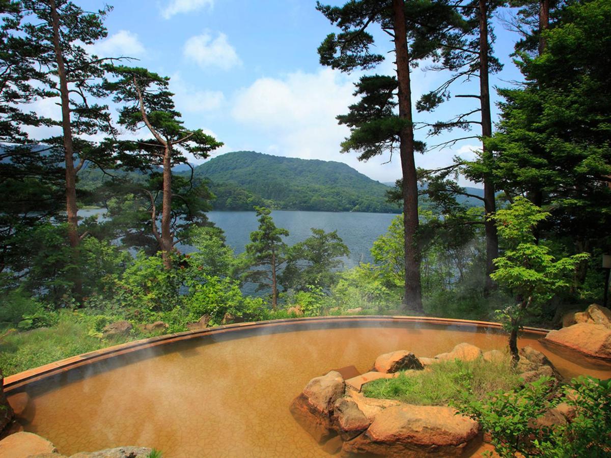 Urabandai Lake Resort Geihinkan Nekoma Rikyu Kitashiobara Esterno foto