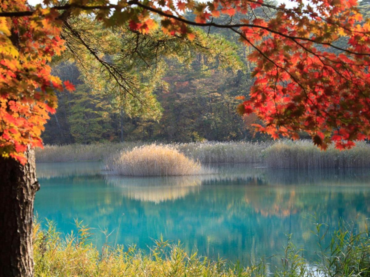 Urabandai Lake Resort Geihinkan Nekoma Rikyu Kitashiobara Esterno foto